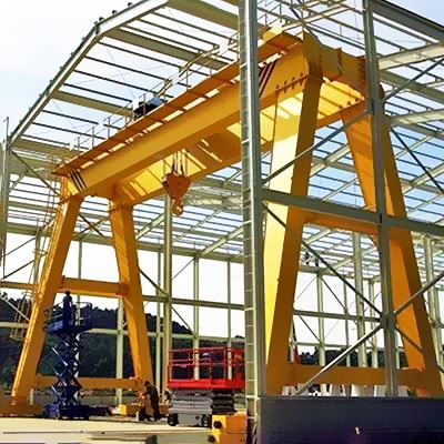40 Ton Tek Vinç Arabalı Gezer Köprülü Vinç